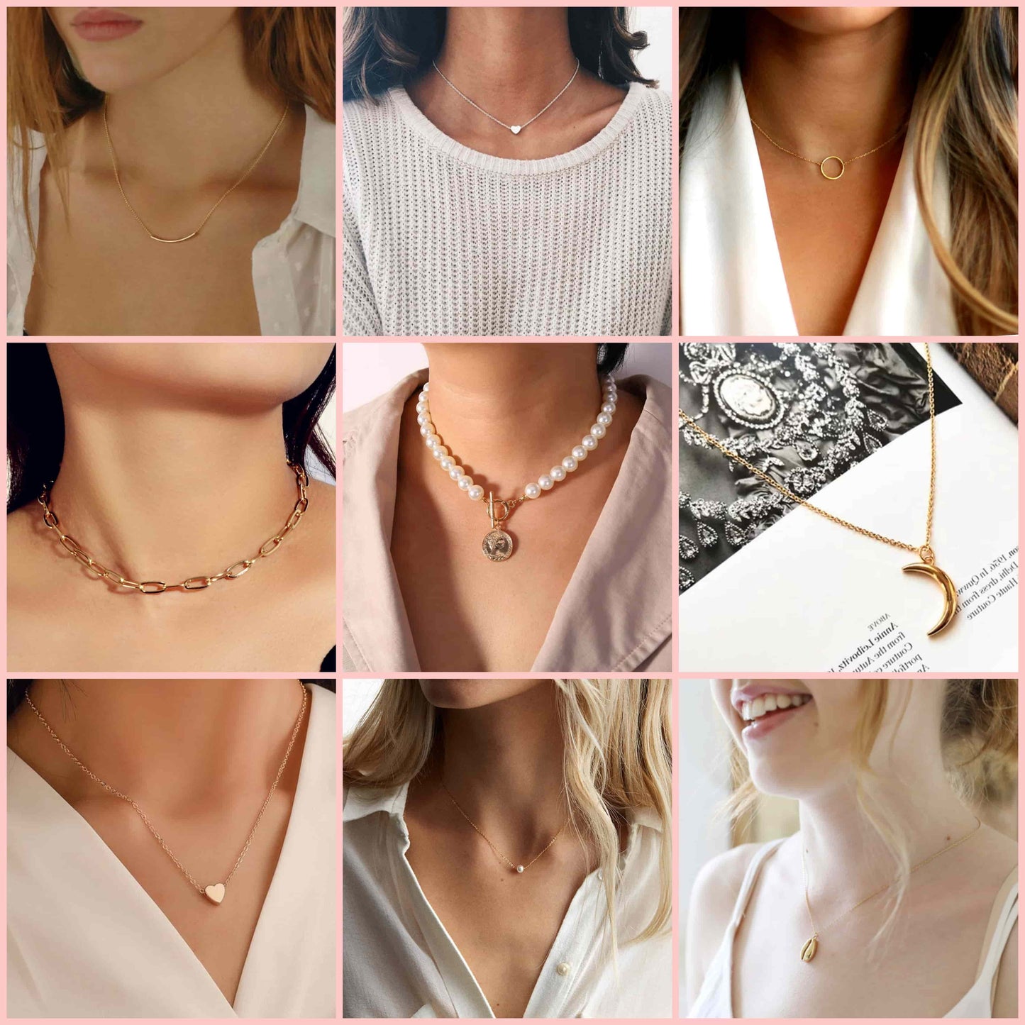 9 Necklace Combo