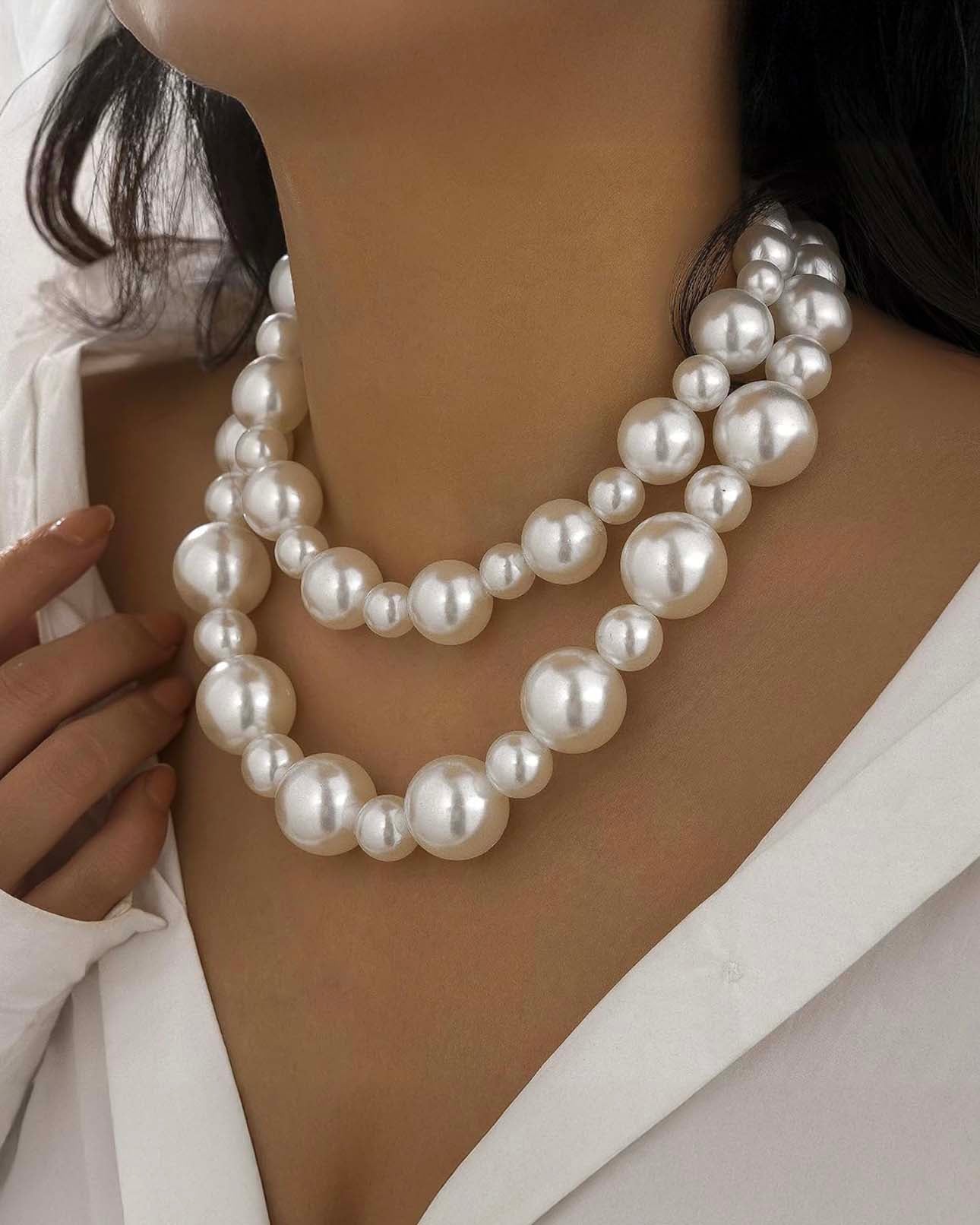 Bubble Pearl Necklace