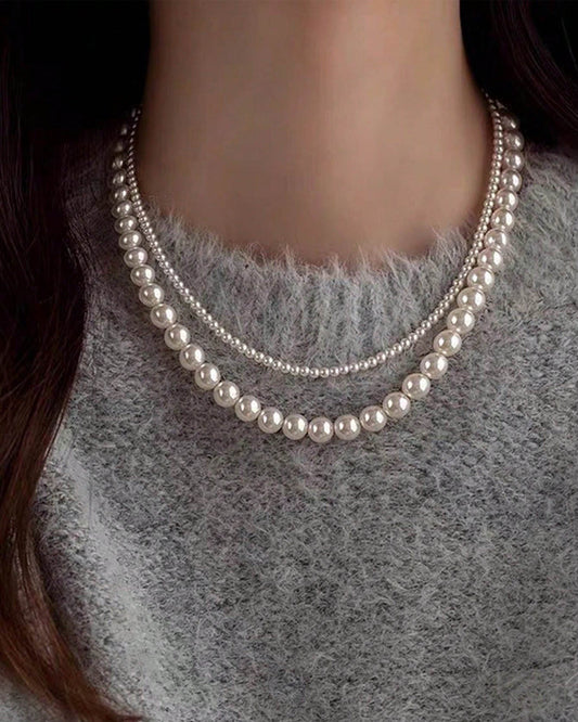 Dual Peal Necklace