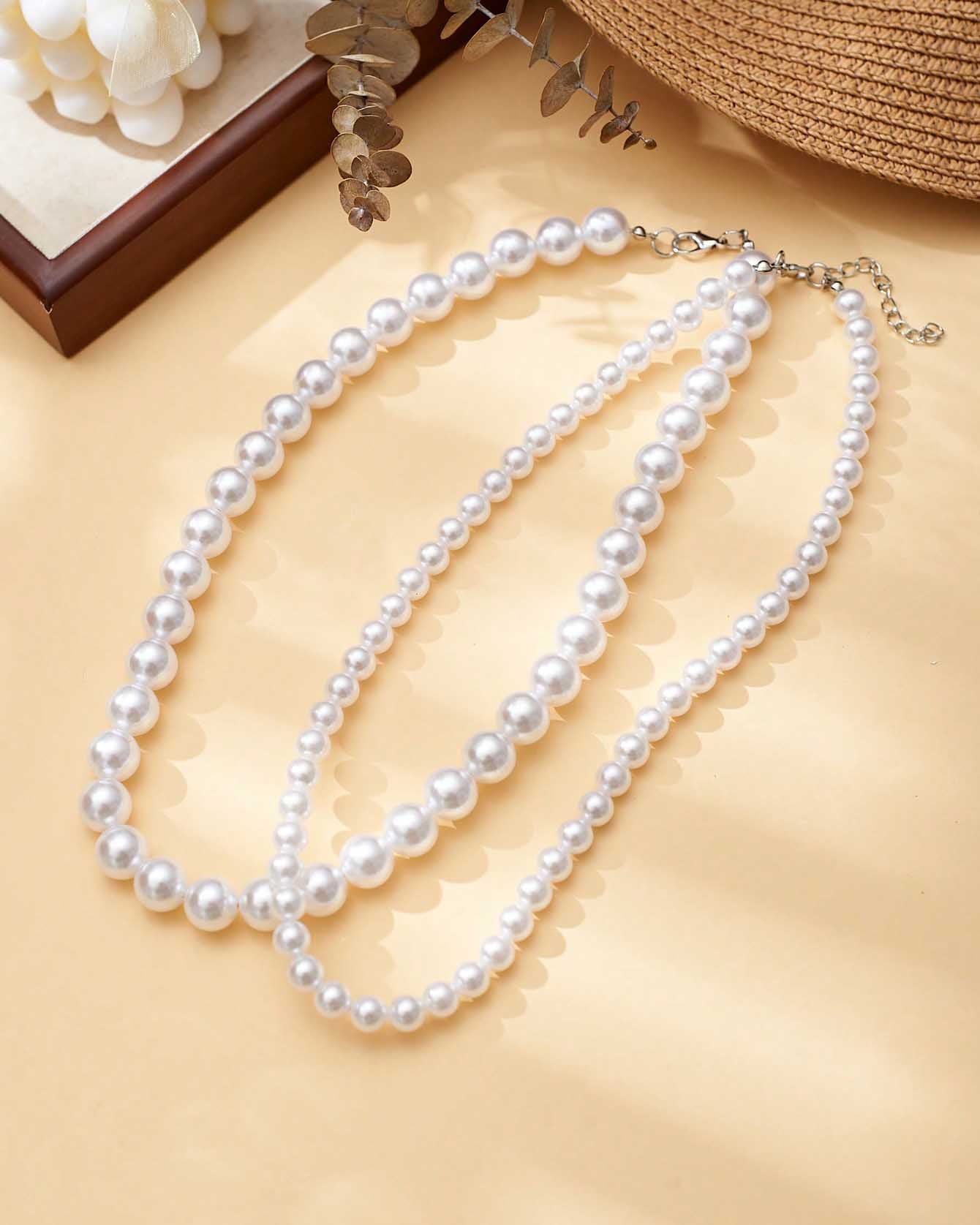 Dual Peal Necklace