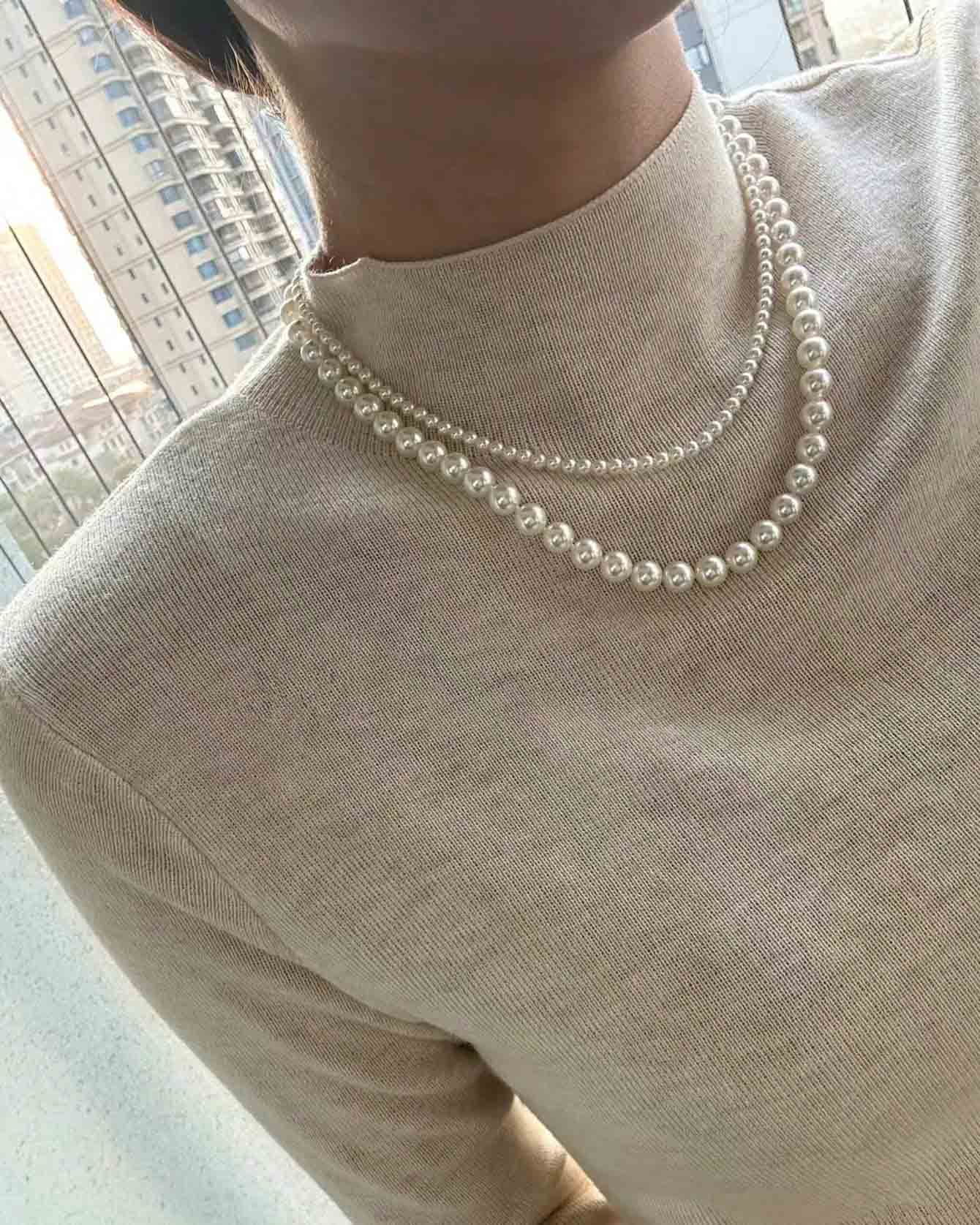 Dual Peal Necklace