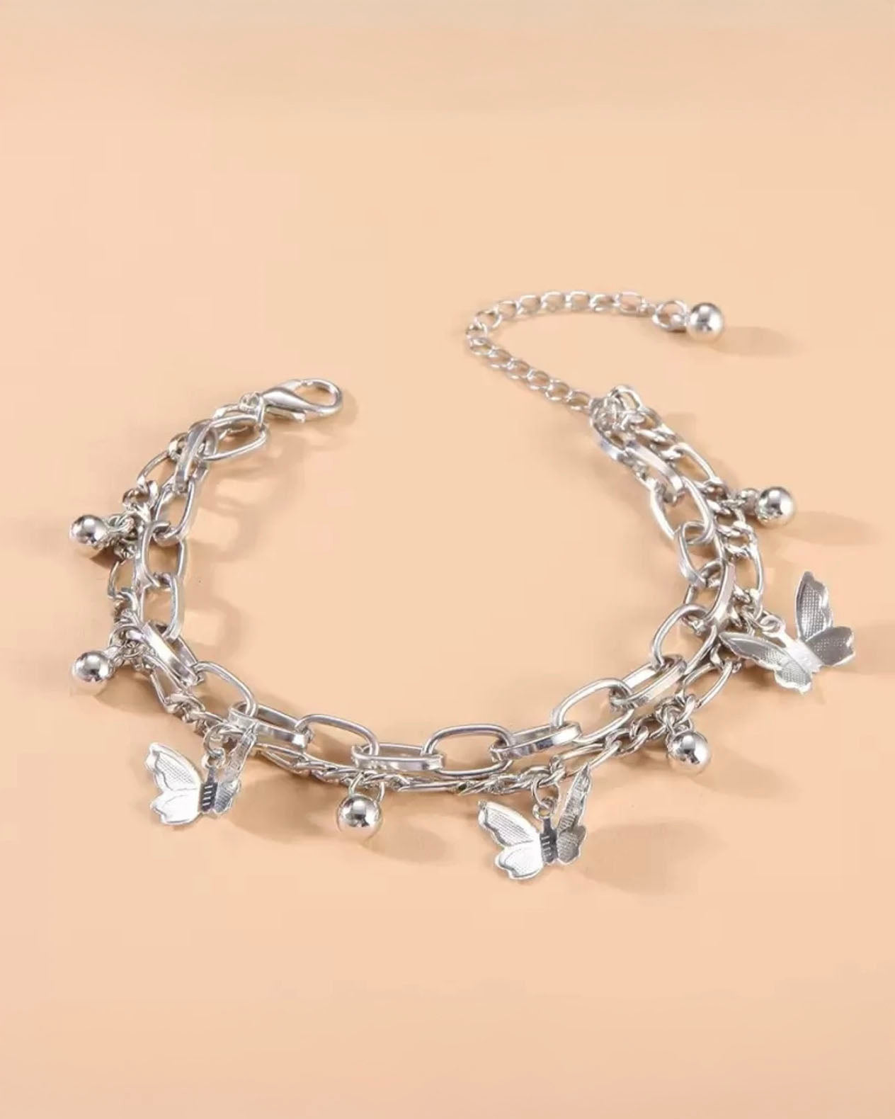 Butterfly Bracelet Silver