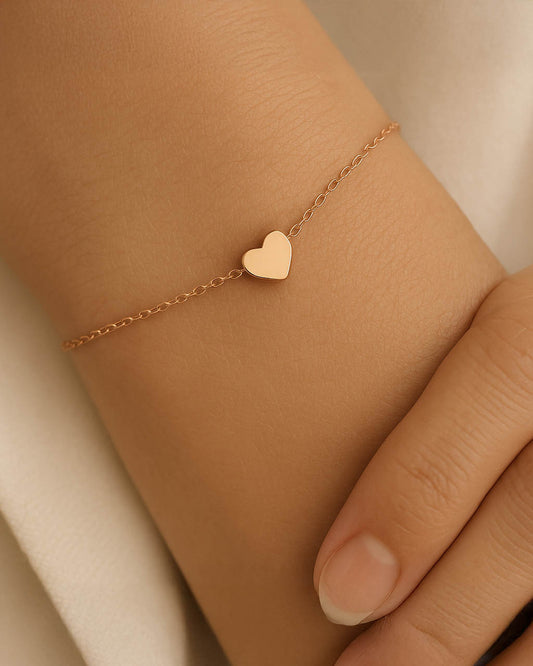 Heart Chain Bracelet