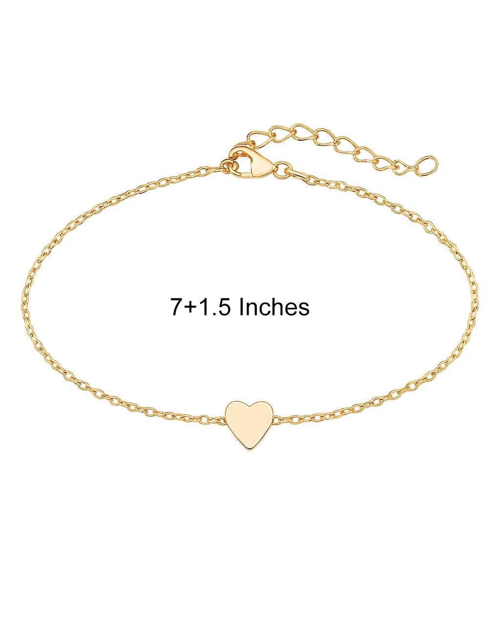 Heart Chain Bracelet
