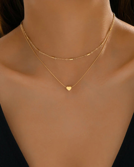 Heart Love Dou Necklace