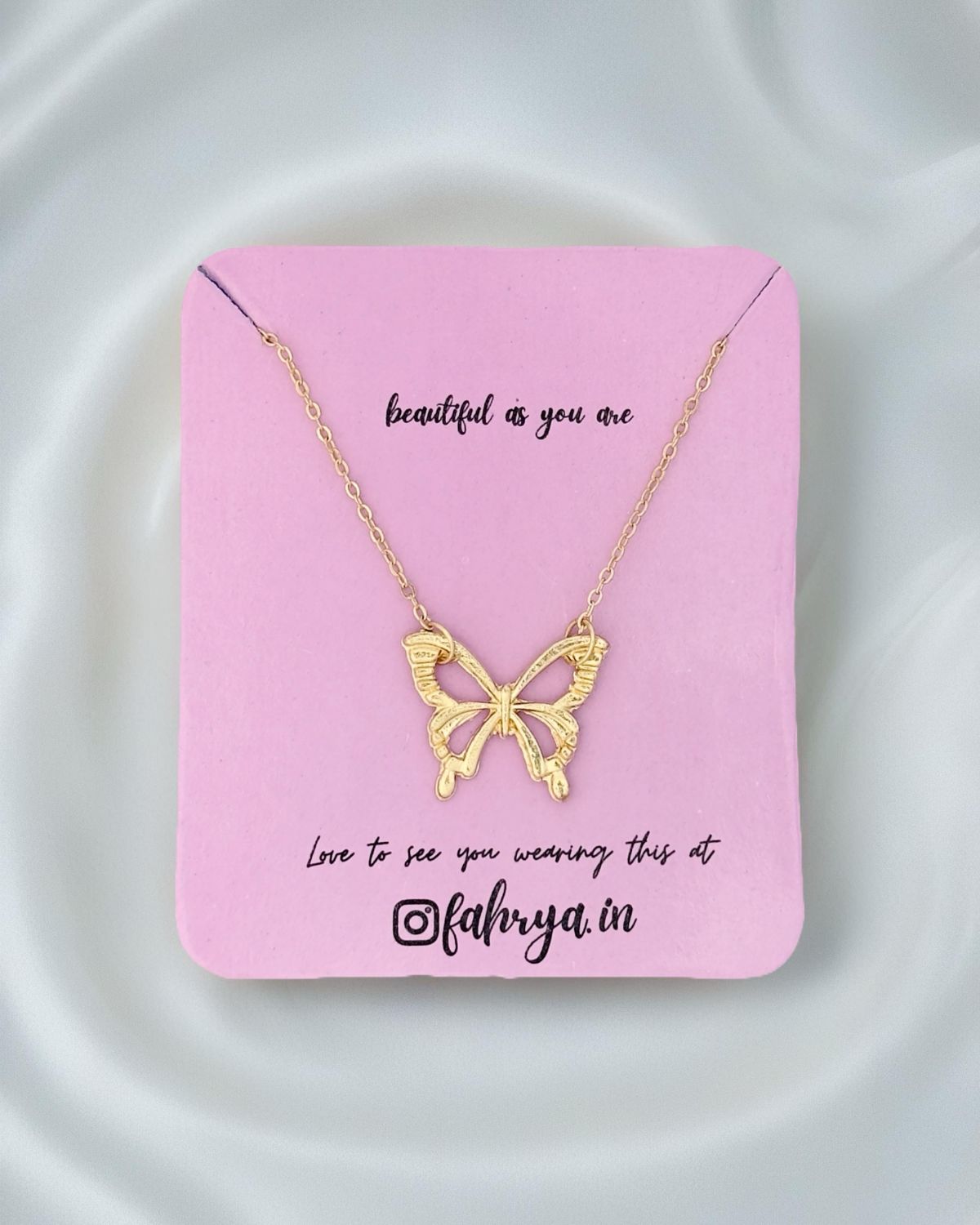 Butterfly Chain Necklace
