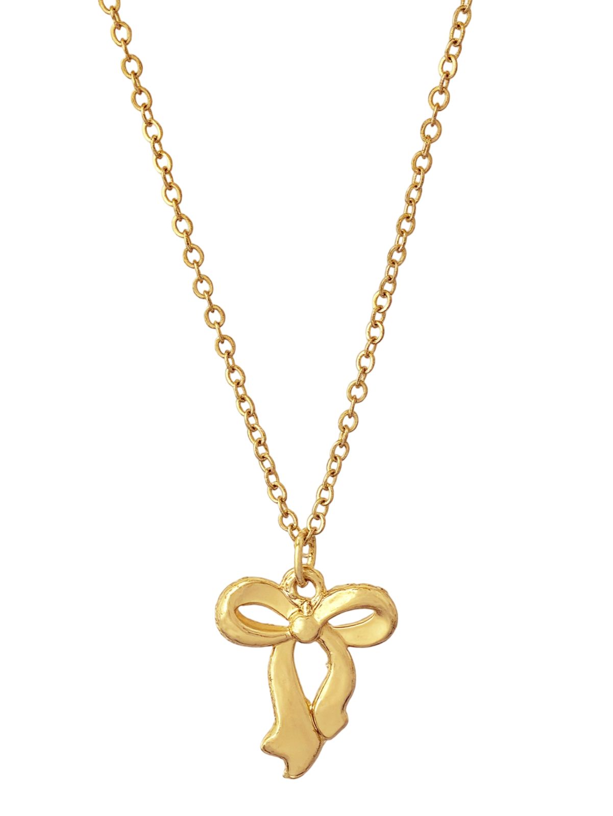 Bow Pendant Necklace