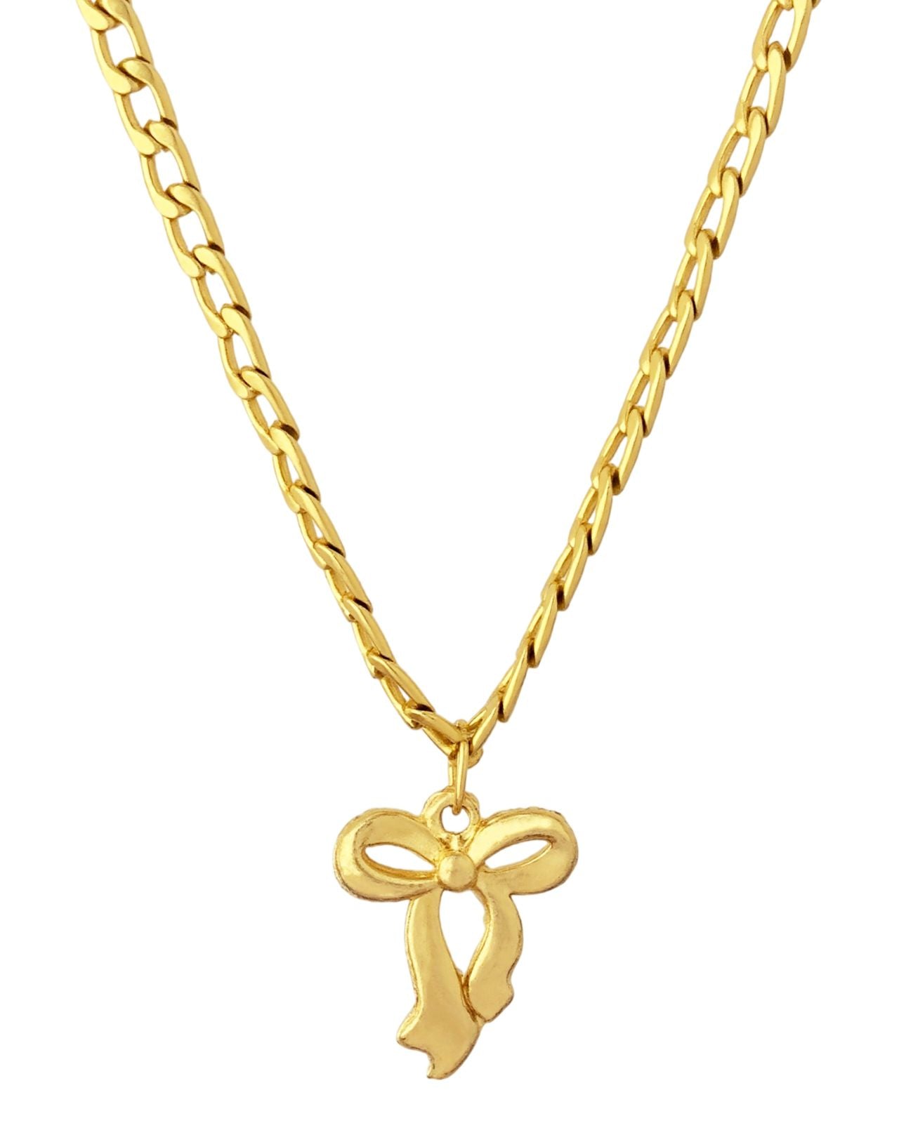 Bow Pendant Anti Tarnish Chain