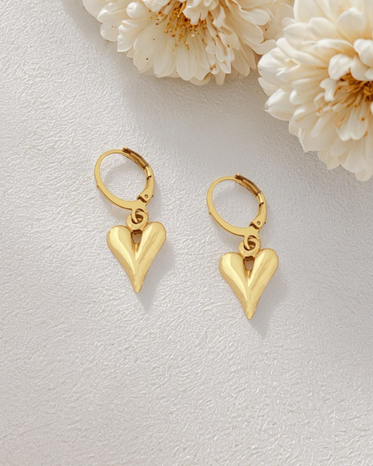 Bubble Heart Earrings