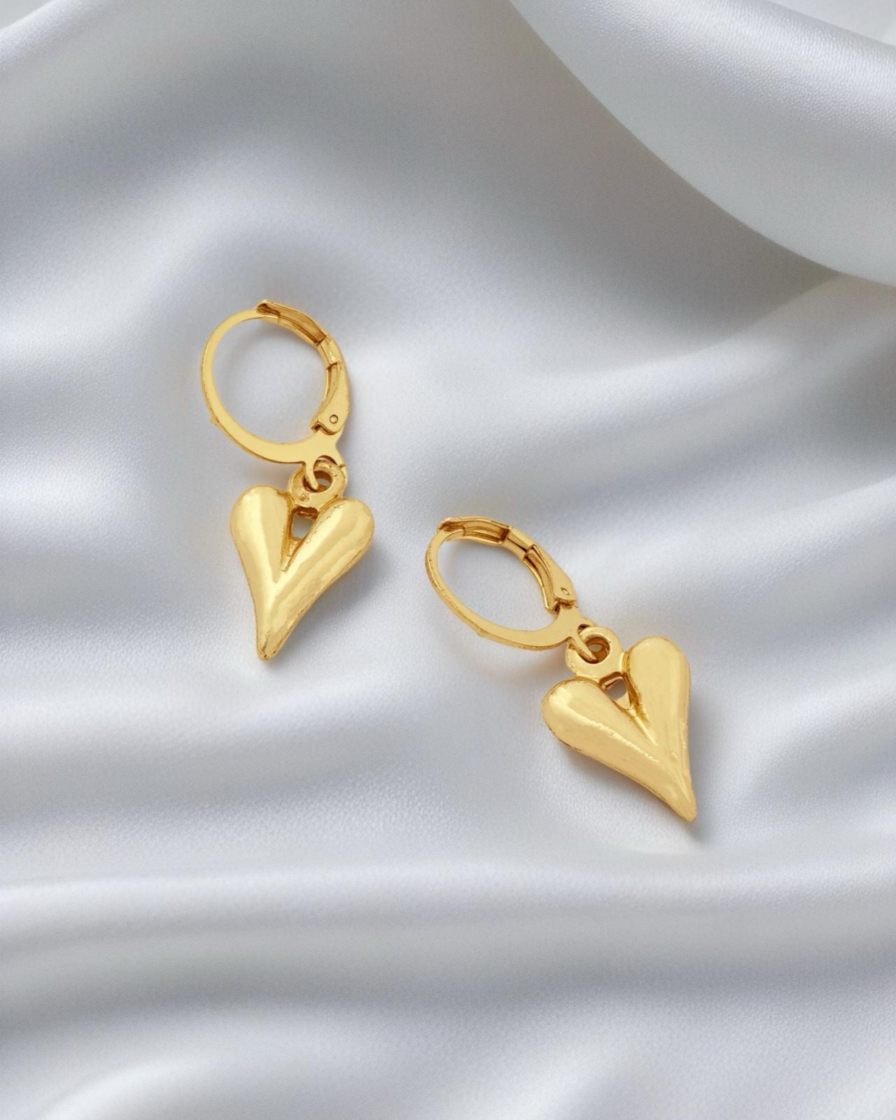 Bubble Heart Earrings