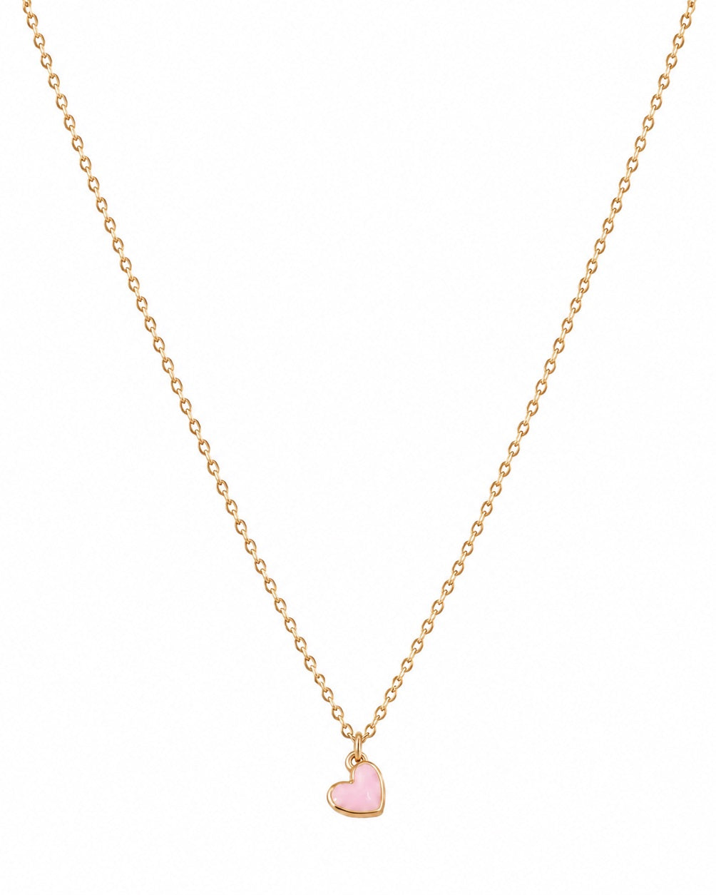 Blush Heart Necklace