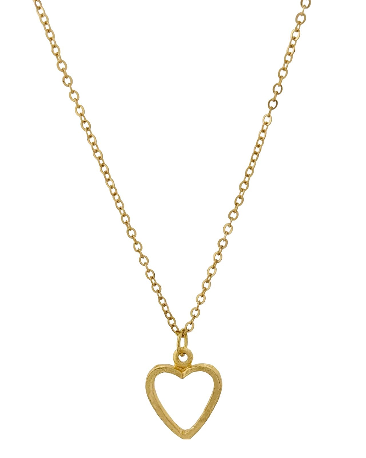 Heart Pendant Chain Necklace