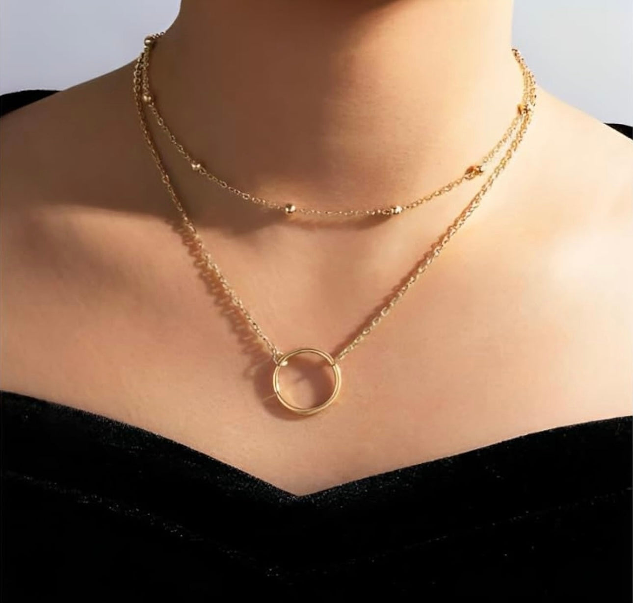 Double Layered Necklace