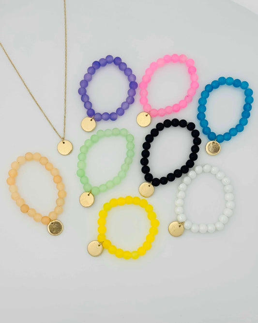 Coin Pendant Chain & Bracelet