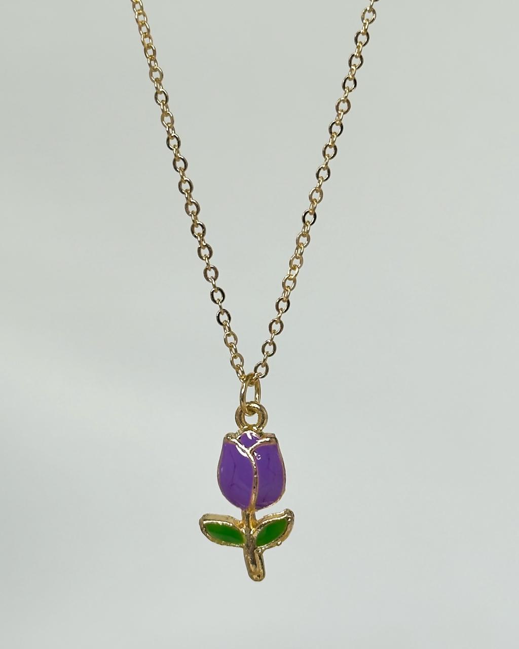 Flower Pendant Necklace