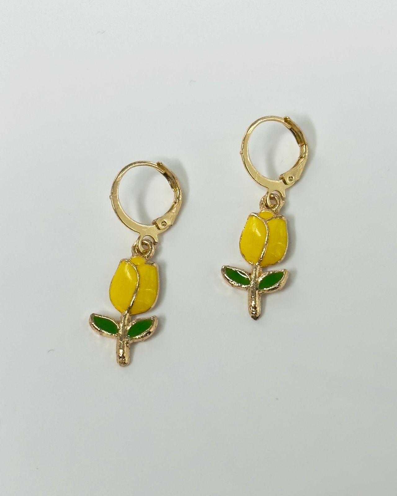Flower Minimal Earrings