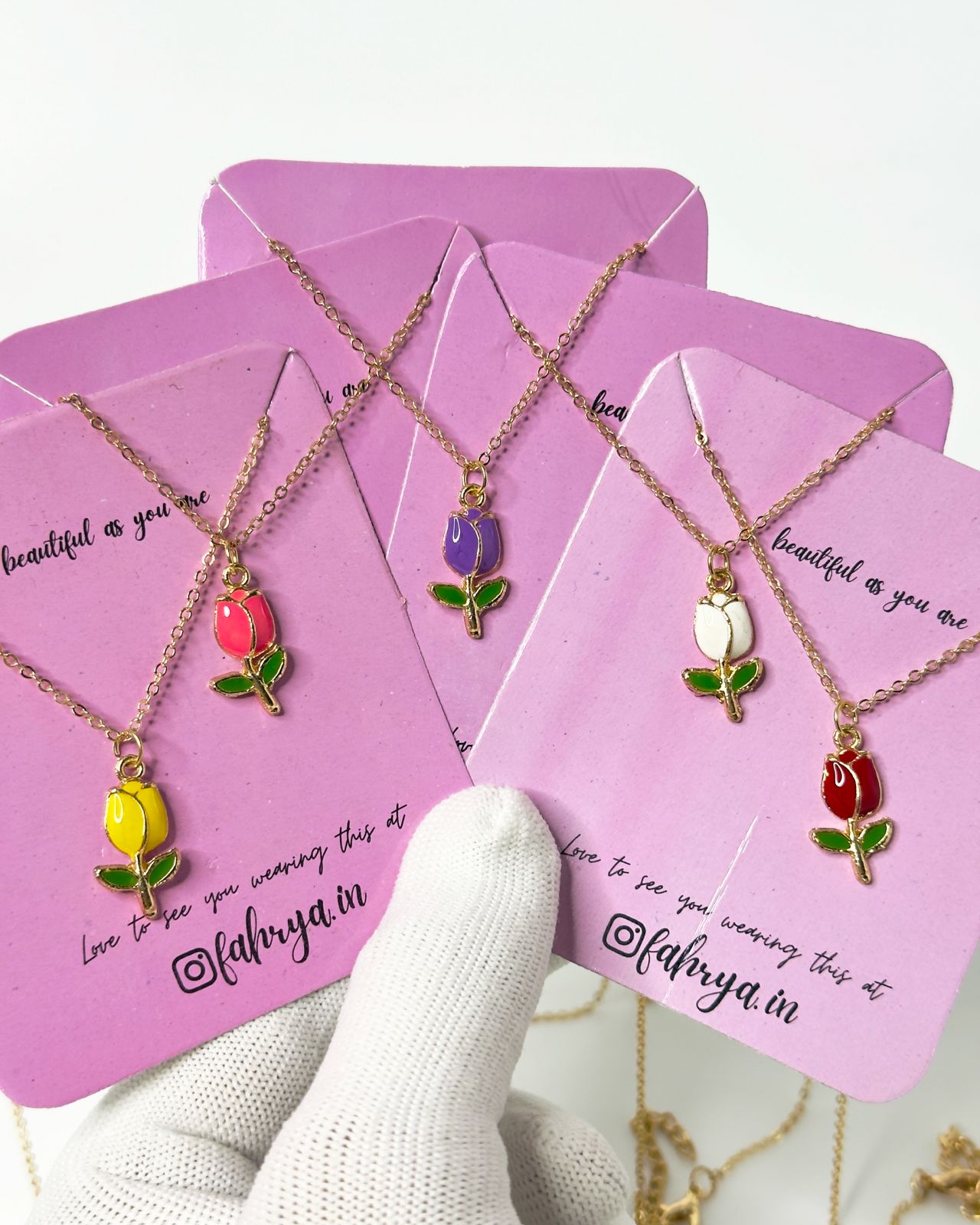 Flower Pendant Necklace