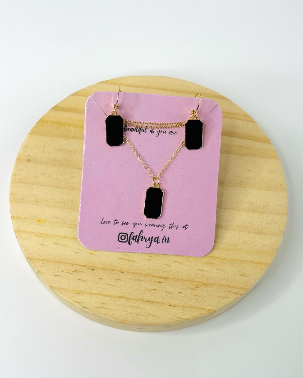 Bloc Pendant Set