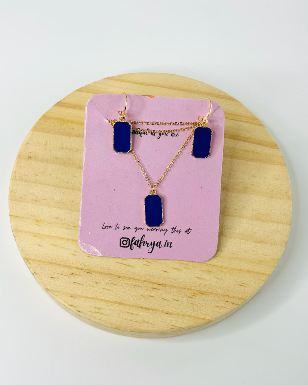 Bloc Pendant Set