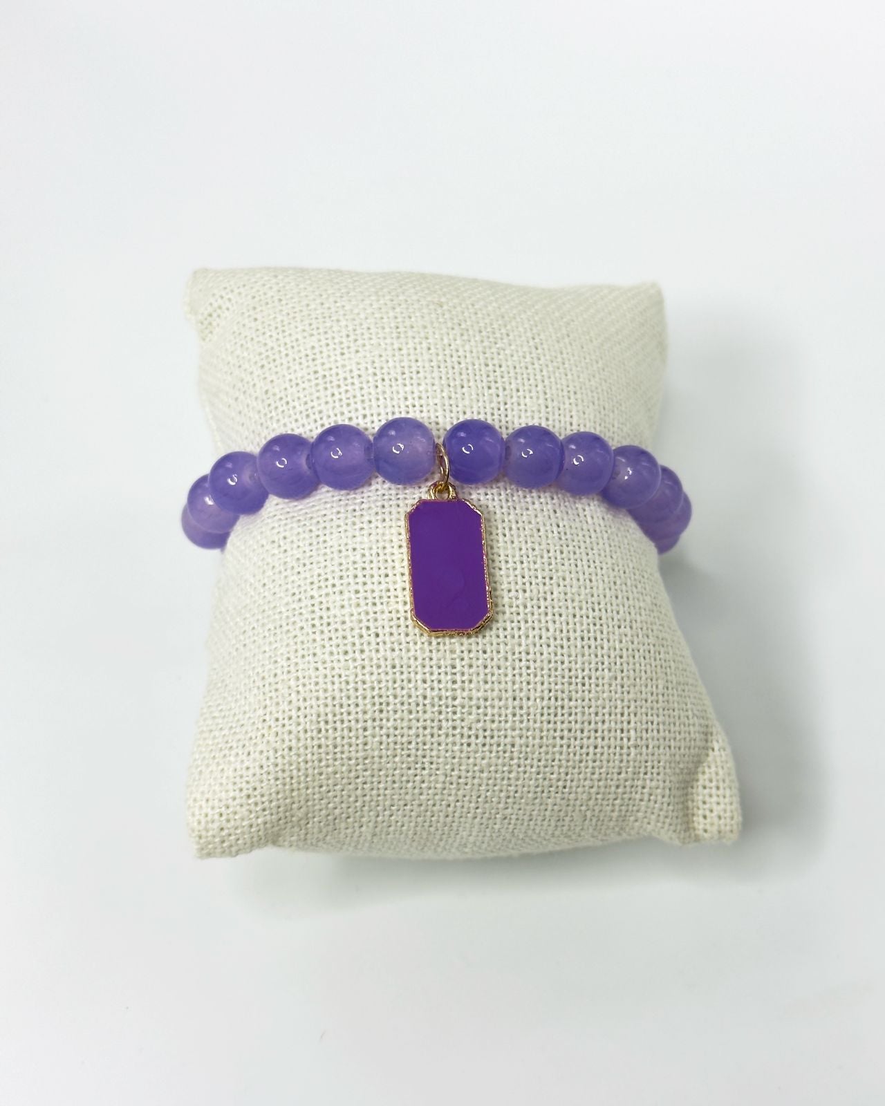 Bloc Charm Pearl Bracelet