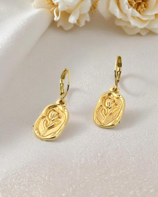 Rose Earrings