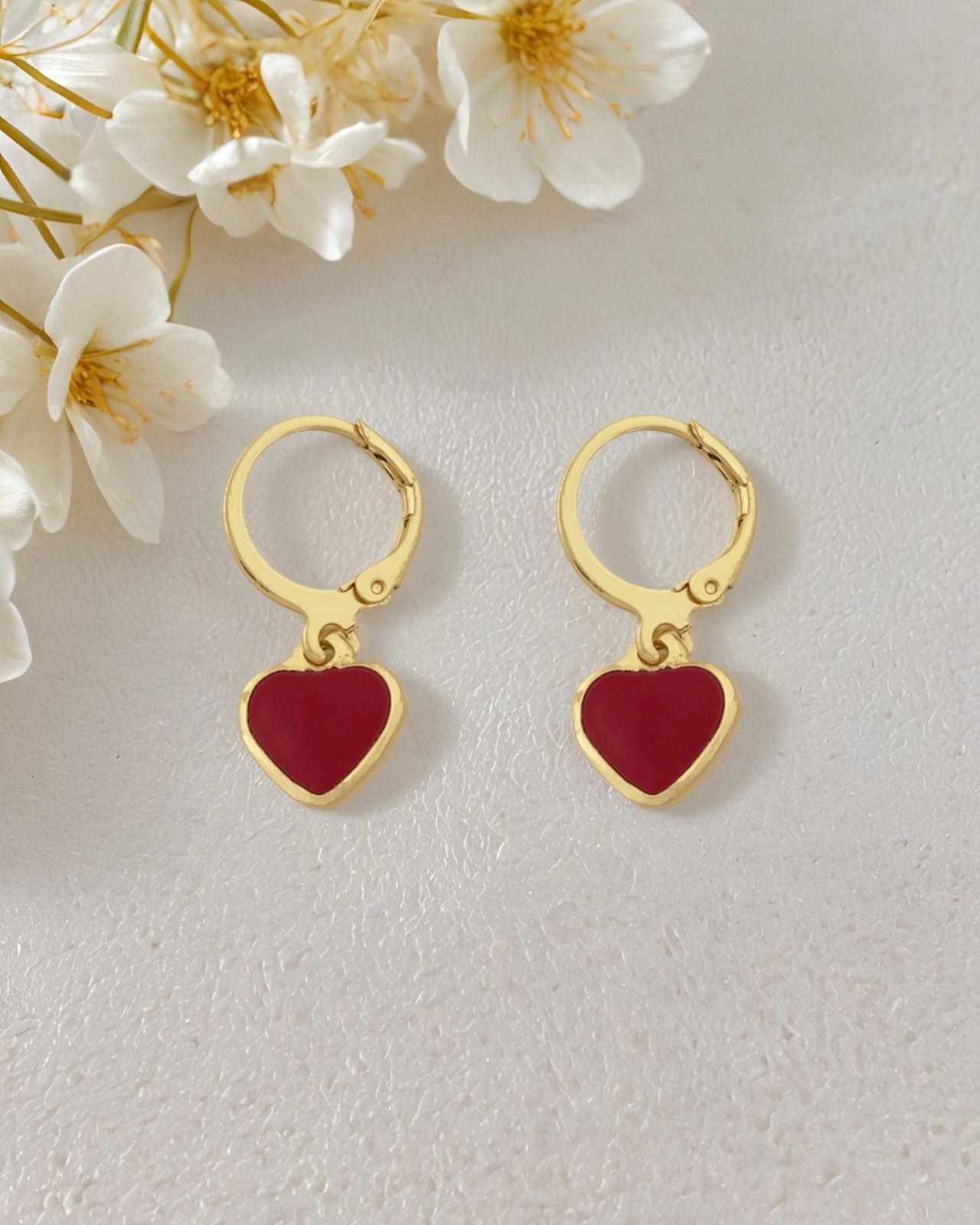 Small Heart Earrings
