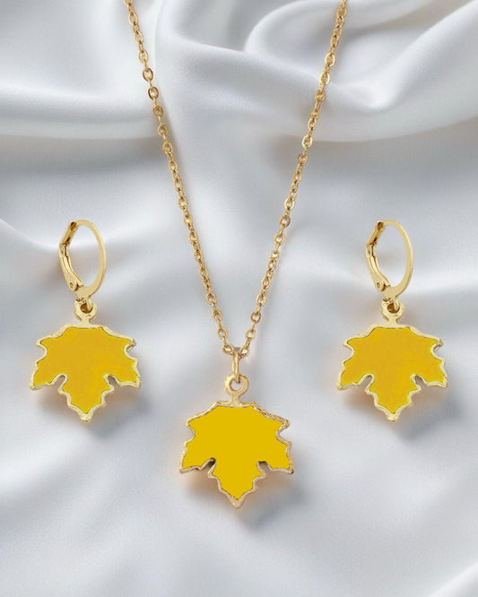 Leaf Set-Yellow