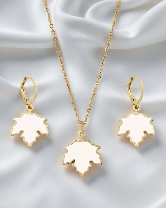 Leaf Set-White