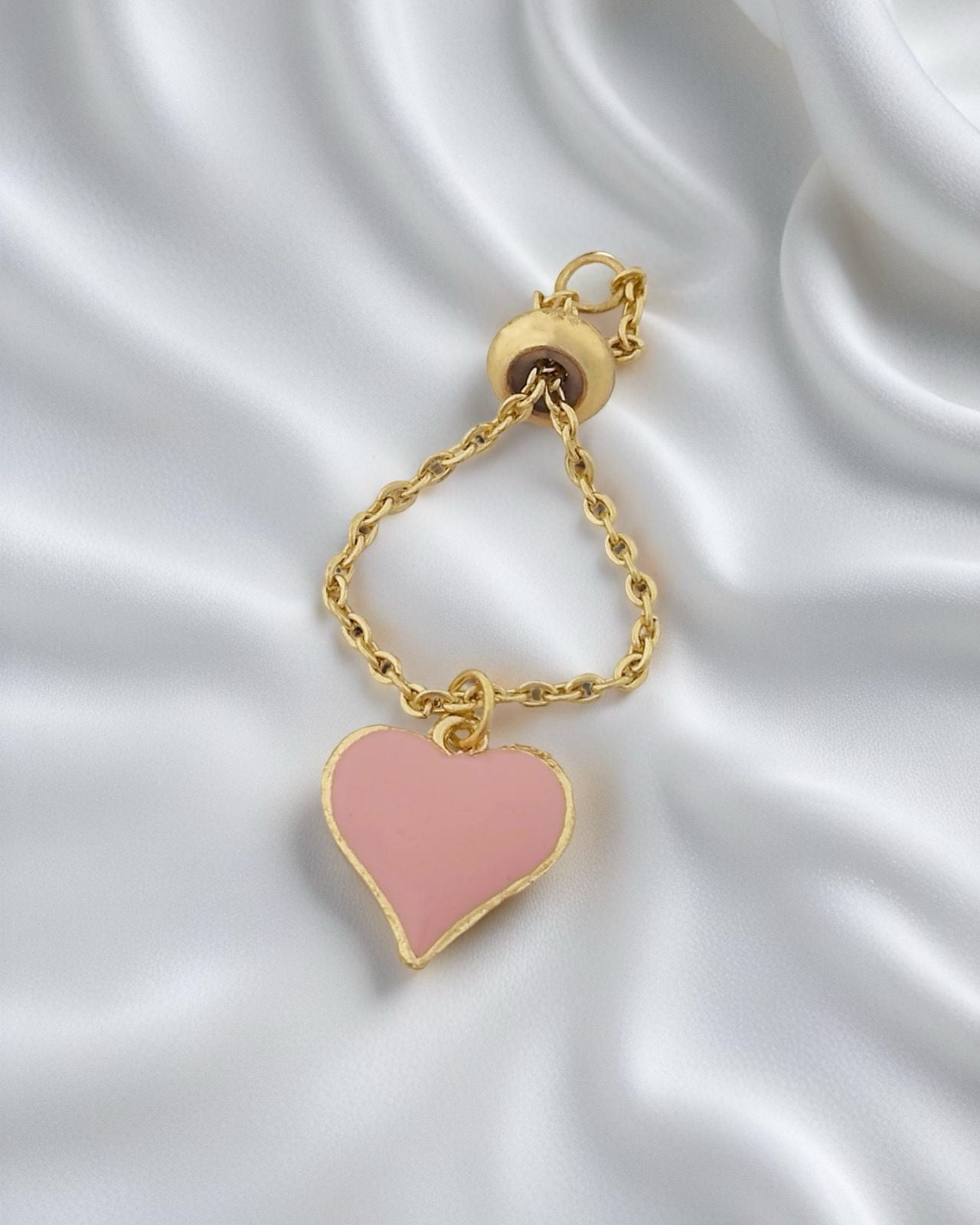 Heart Chain Ring
