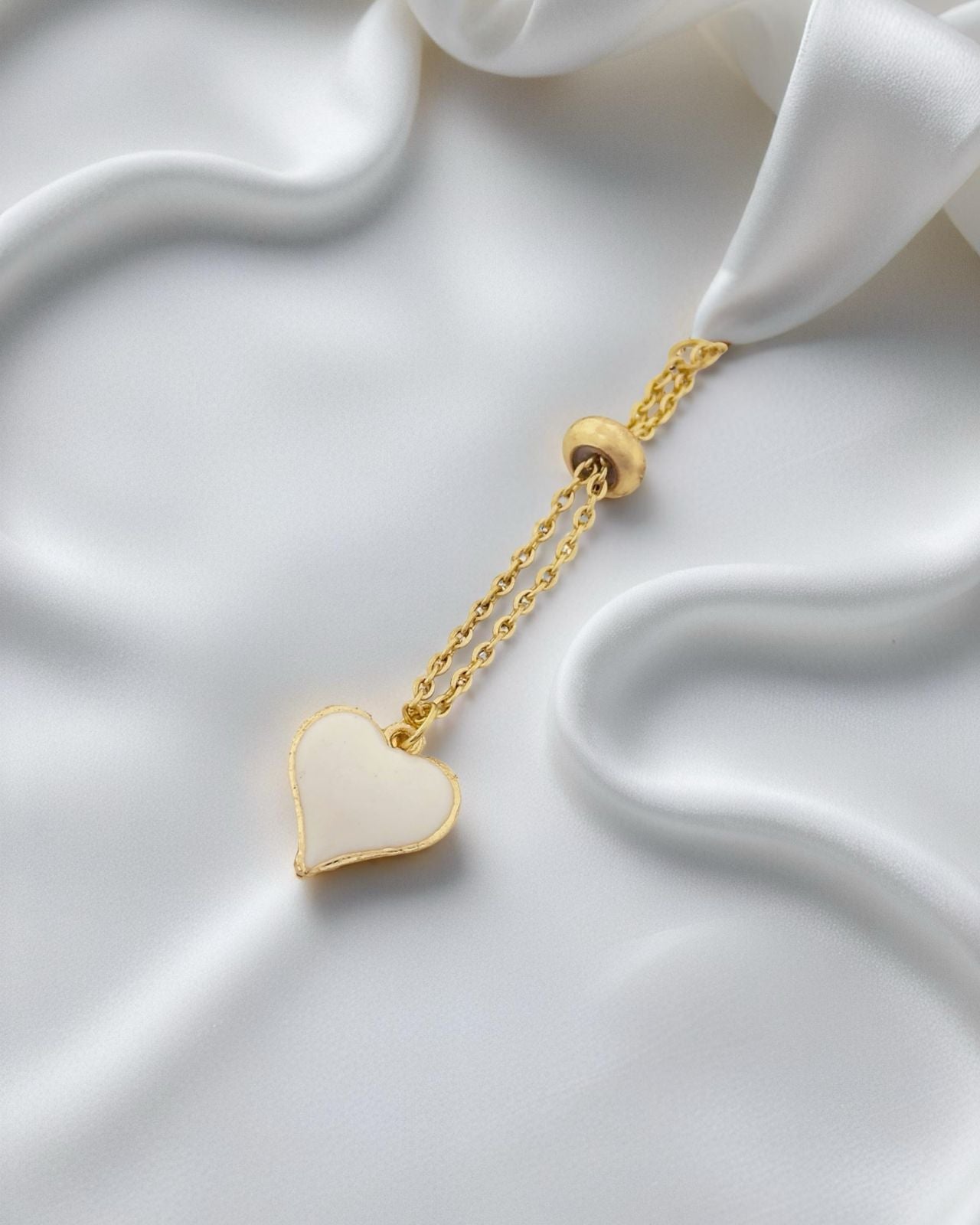 Heart Chain Ring