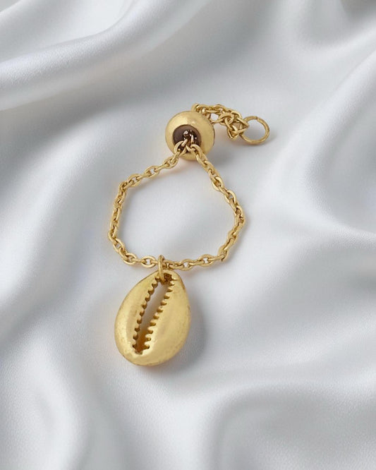 Shell Chain Ring