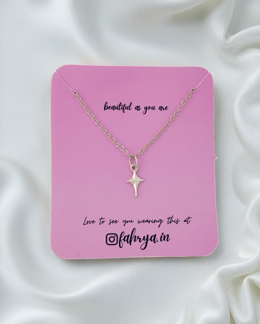 Silver Starry Necklace
