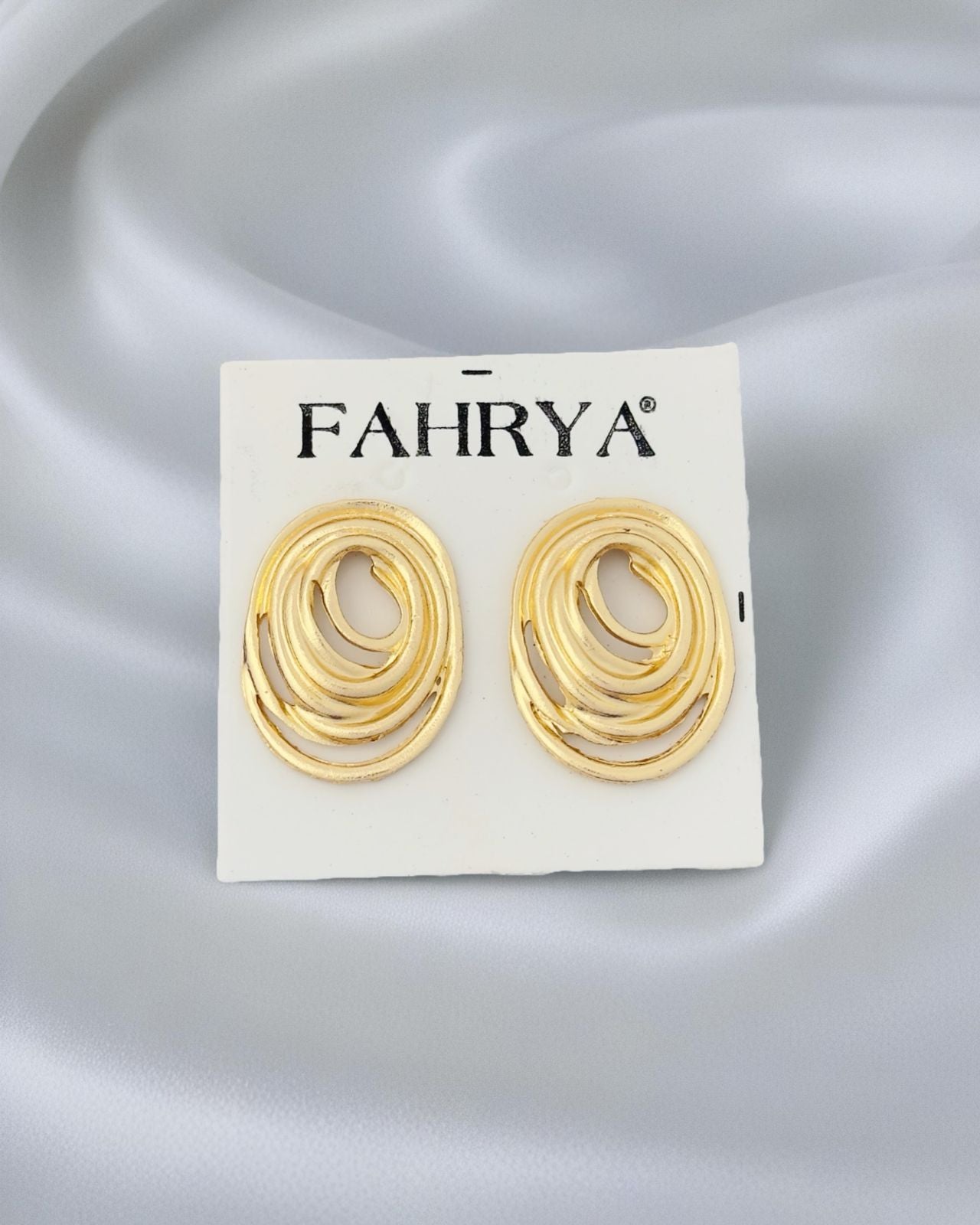 Sunlight Spiral Earrings