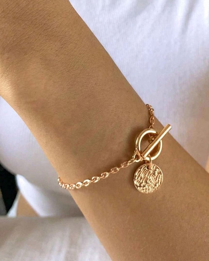 Coin Chain Bracelet
