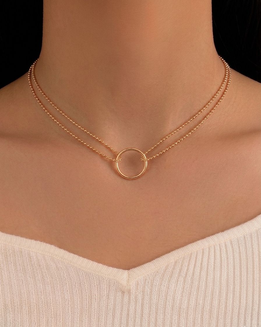 Aurelia Ring Necklace
