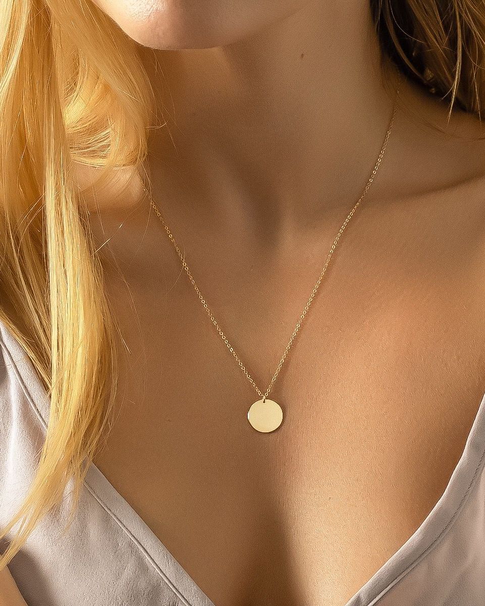 Single Coin Necklace