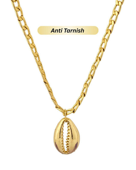 Shell Pendant Anti Tarnish Chain
