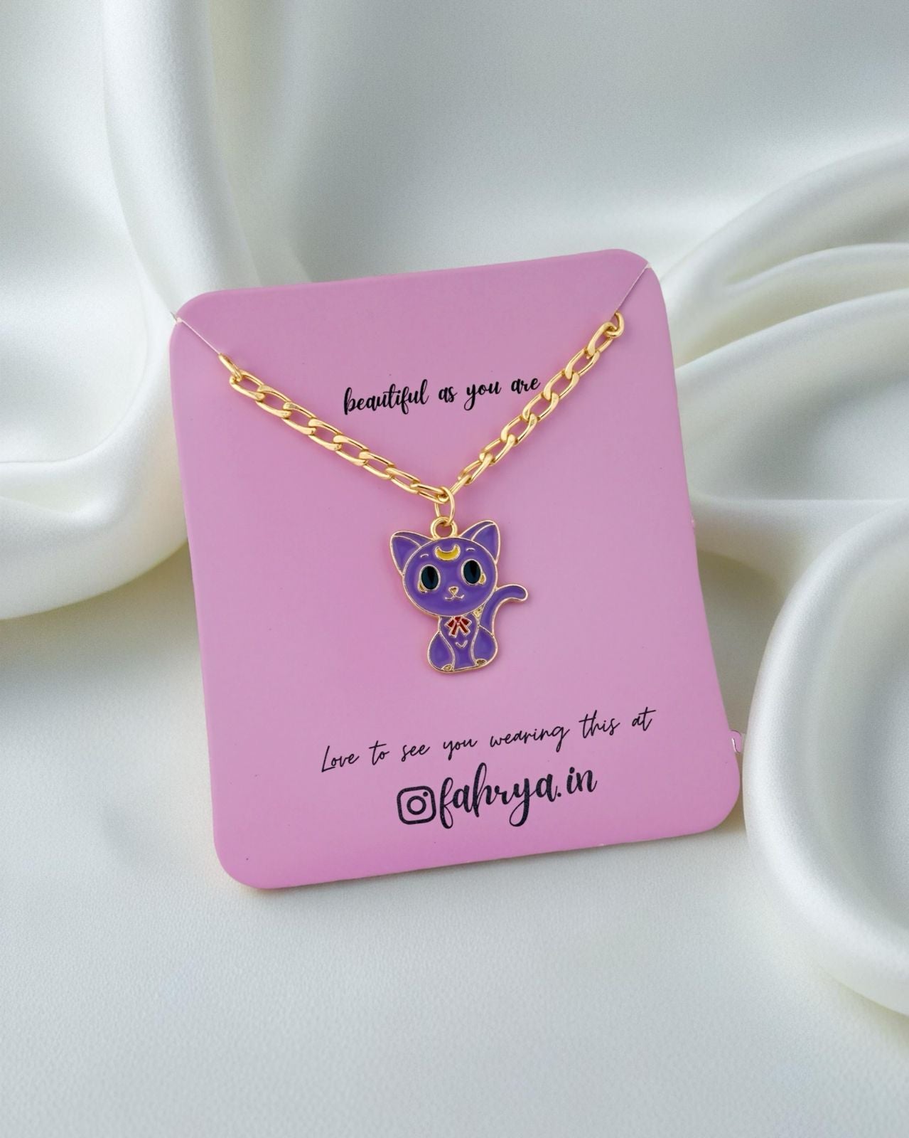 Kitty Anti Tarnish Chain