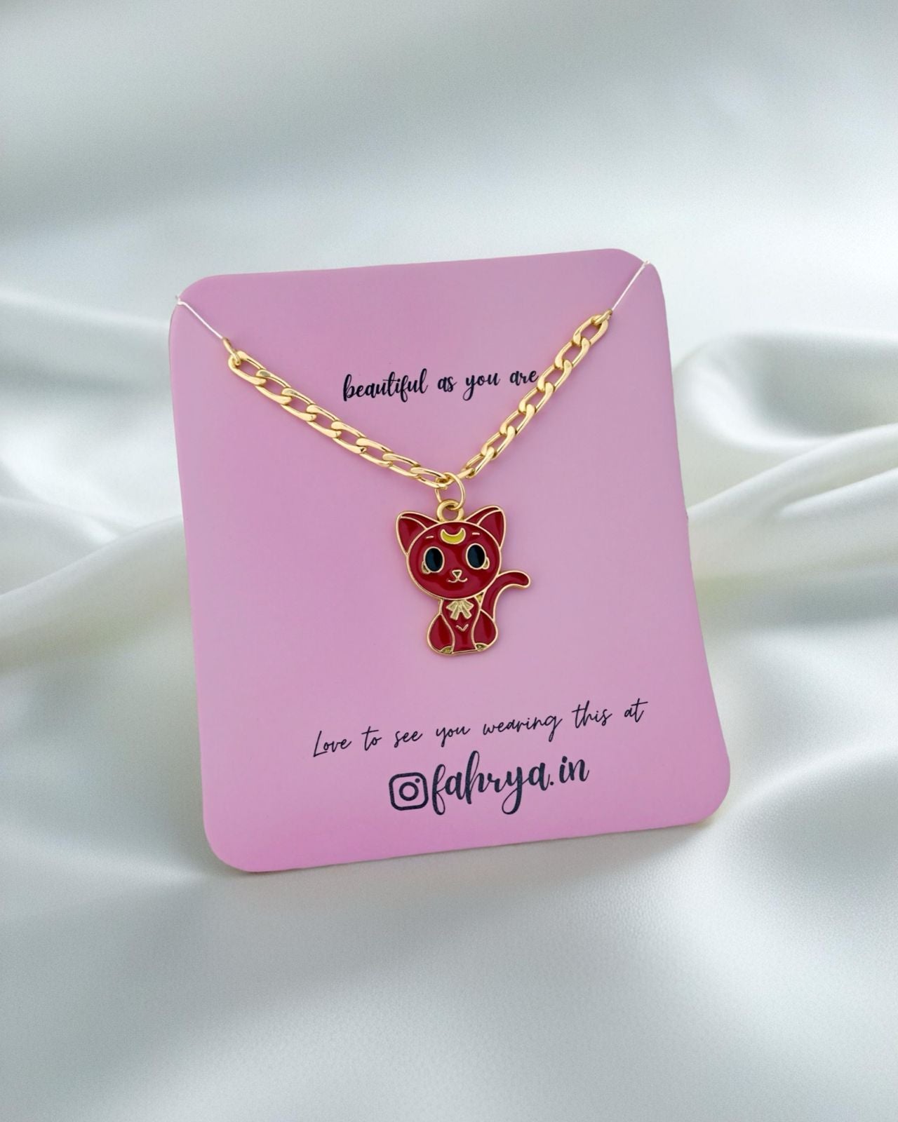 Kitty Anti Tarnish Chain