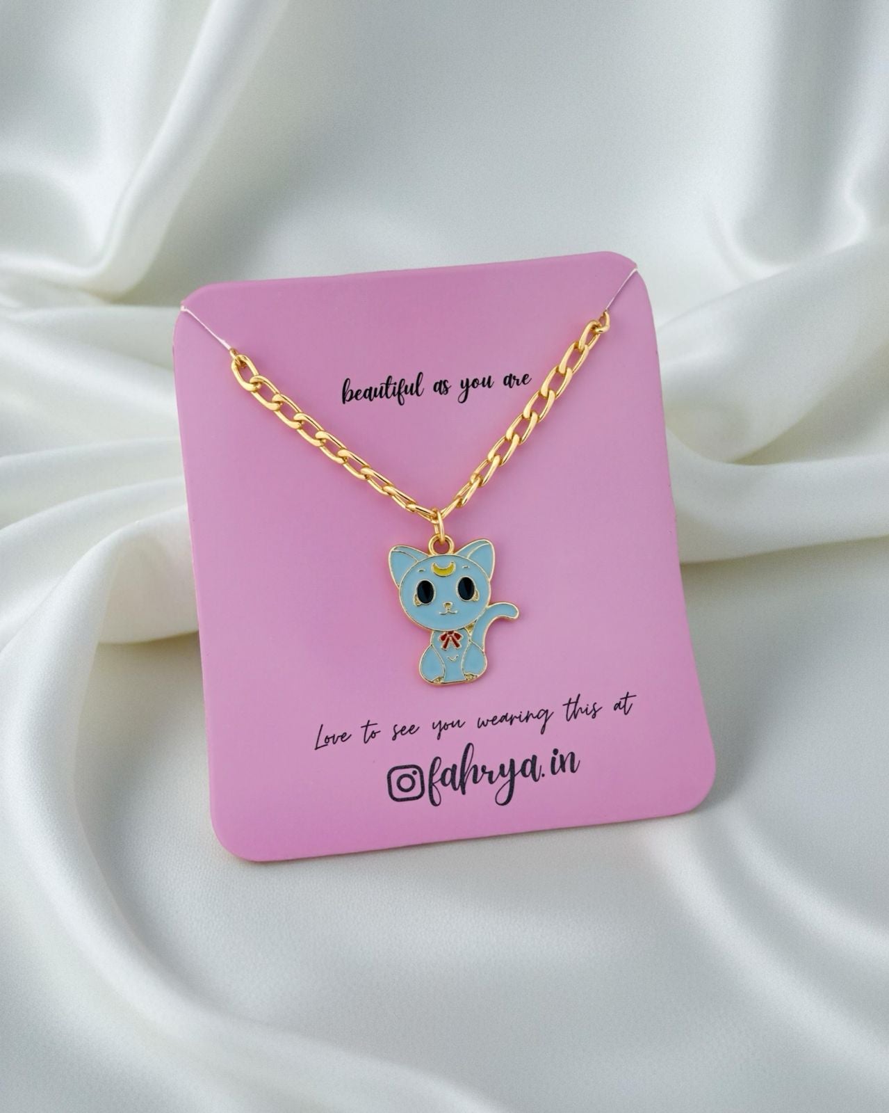 Kitty Anti Tarnish Chain