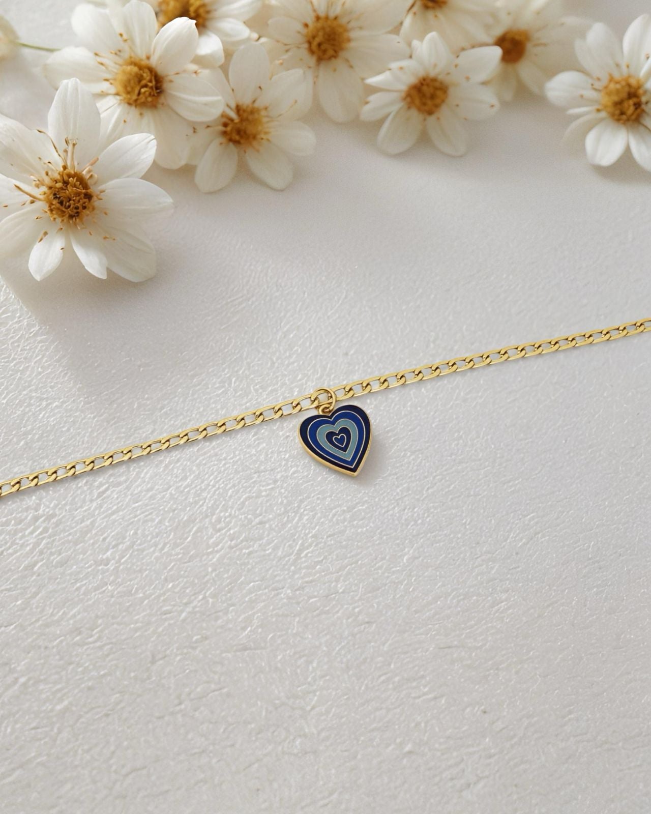 Heartline Pendant Anti Tarnish Chain