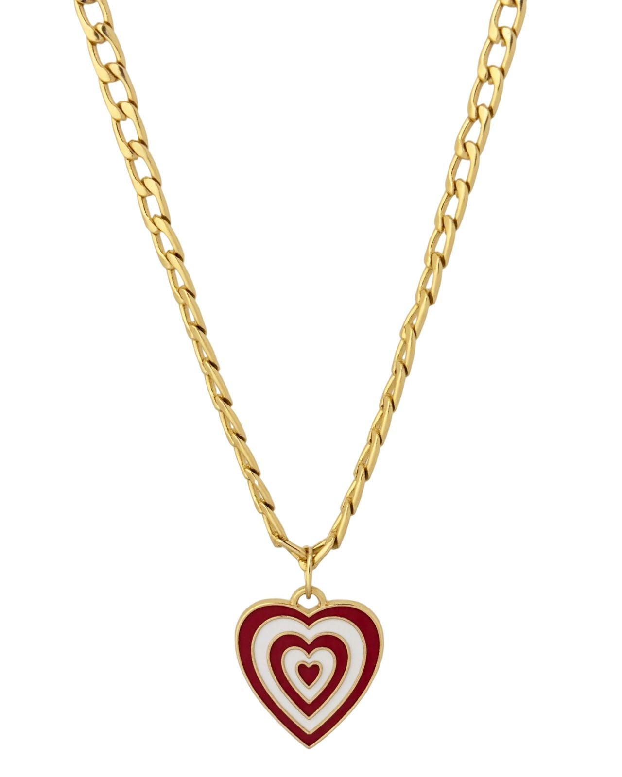 Heartline Pendant Anti Tarnish Chain