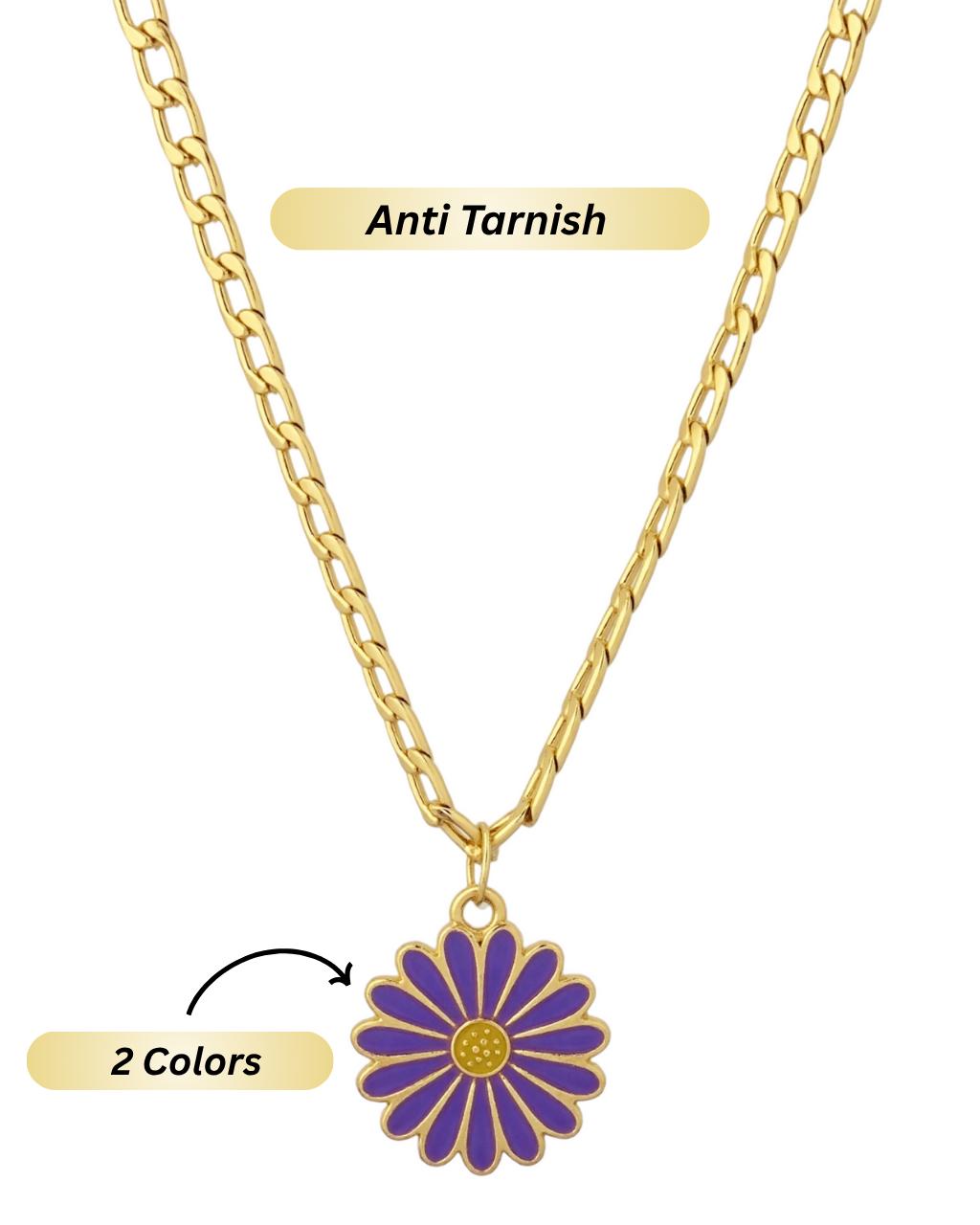 Daisy Flower Anti Tarnish Chain