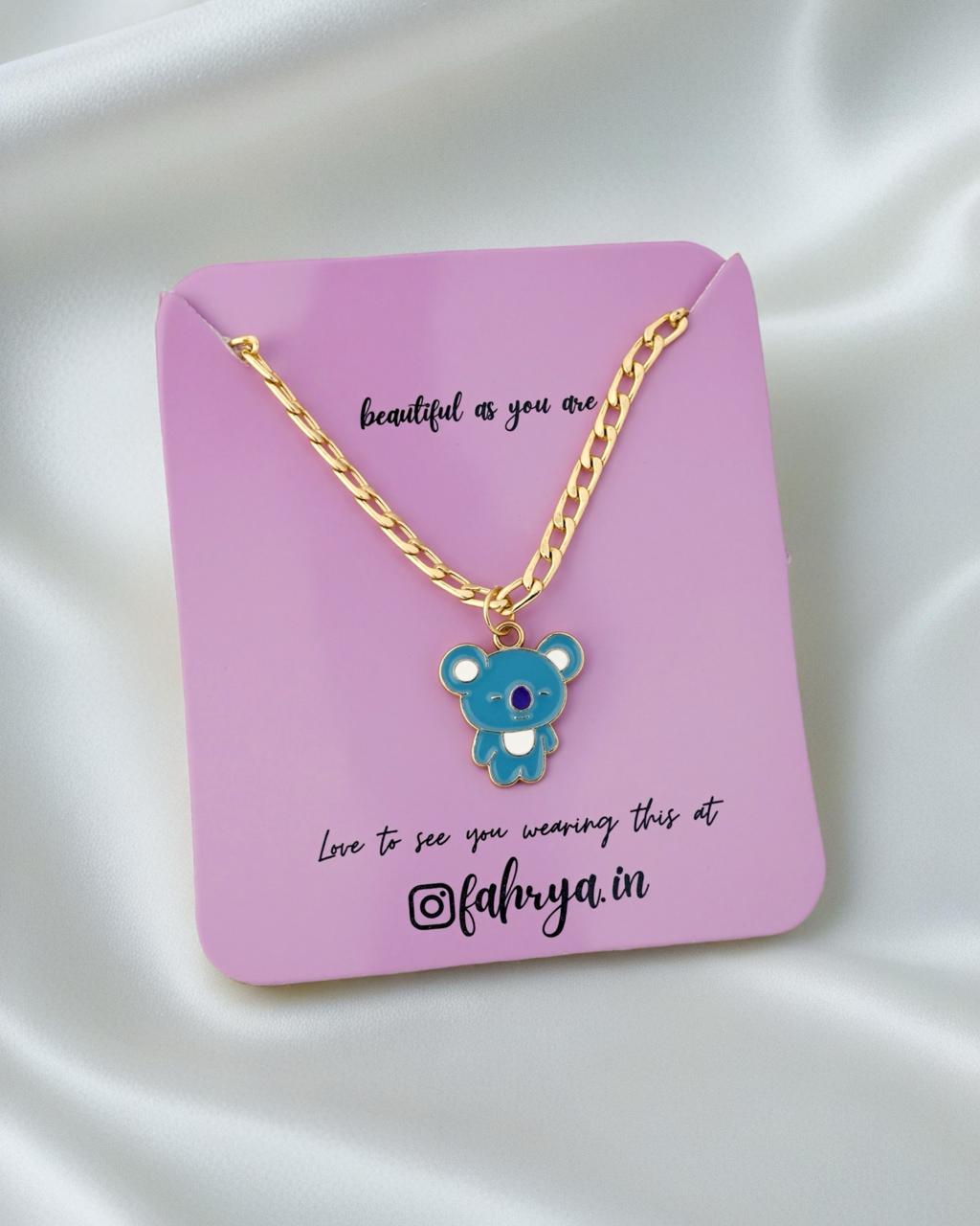 Cute Panda Anti Tarnish Chain