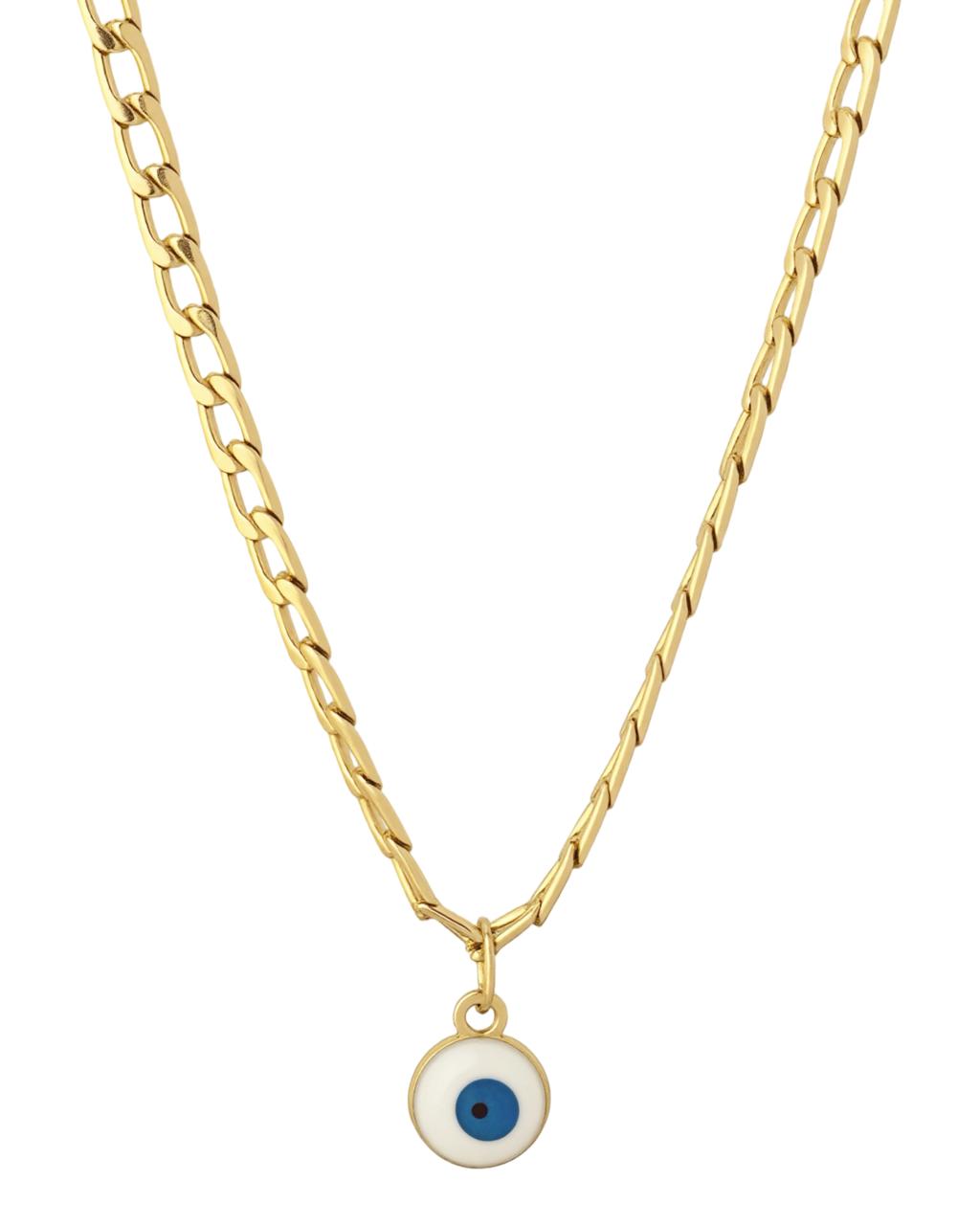 Evil Eye Anti Tarnish Chain