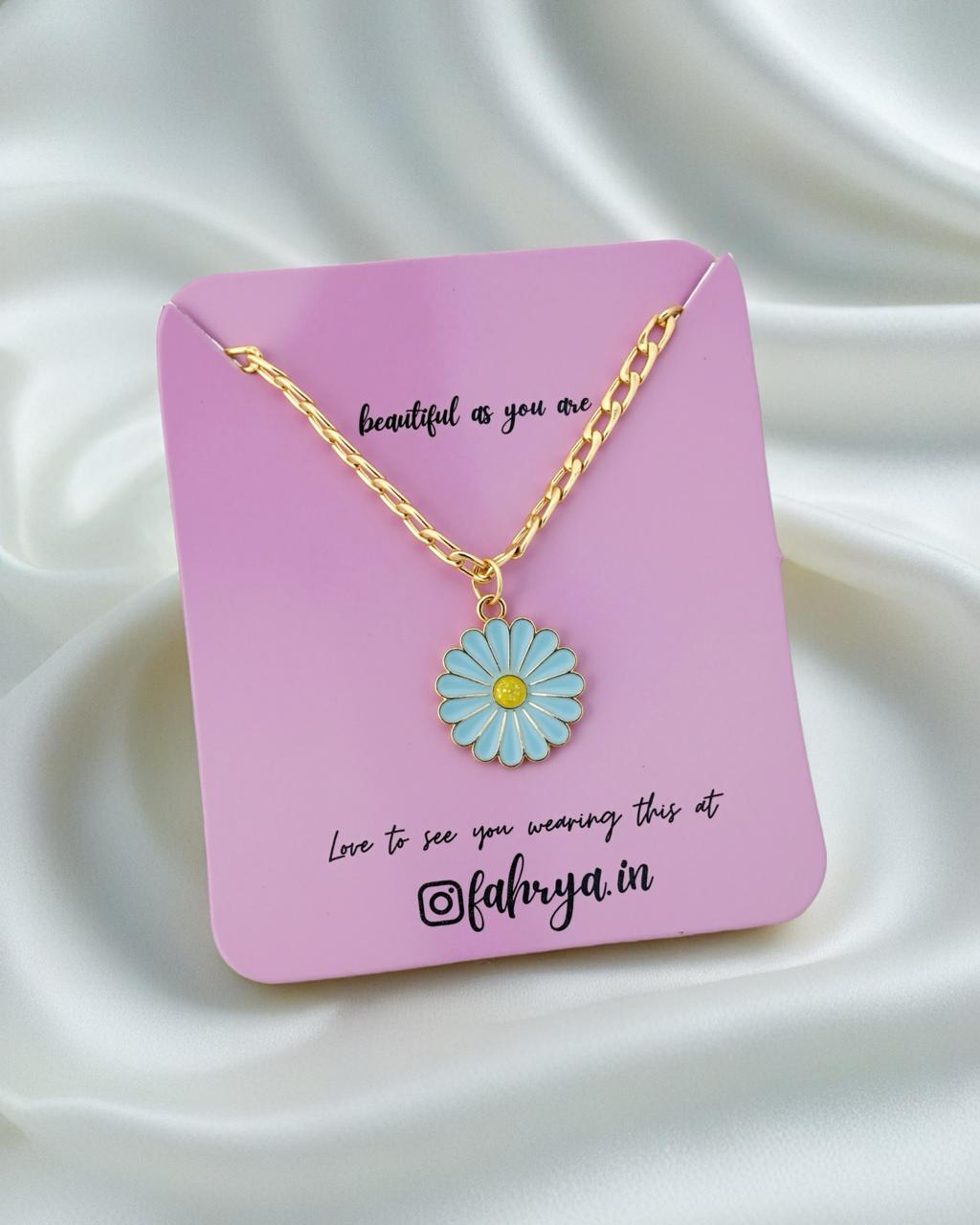 Daisy Flower Anti Tarnish Chain