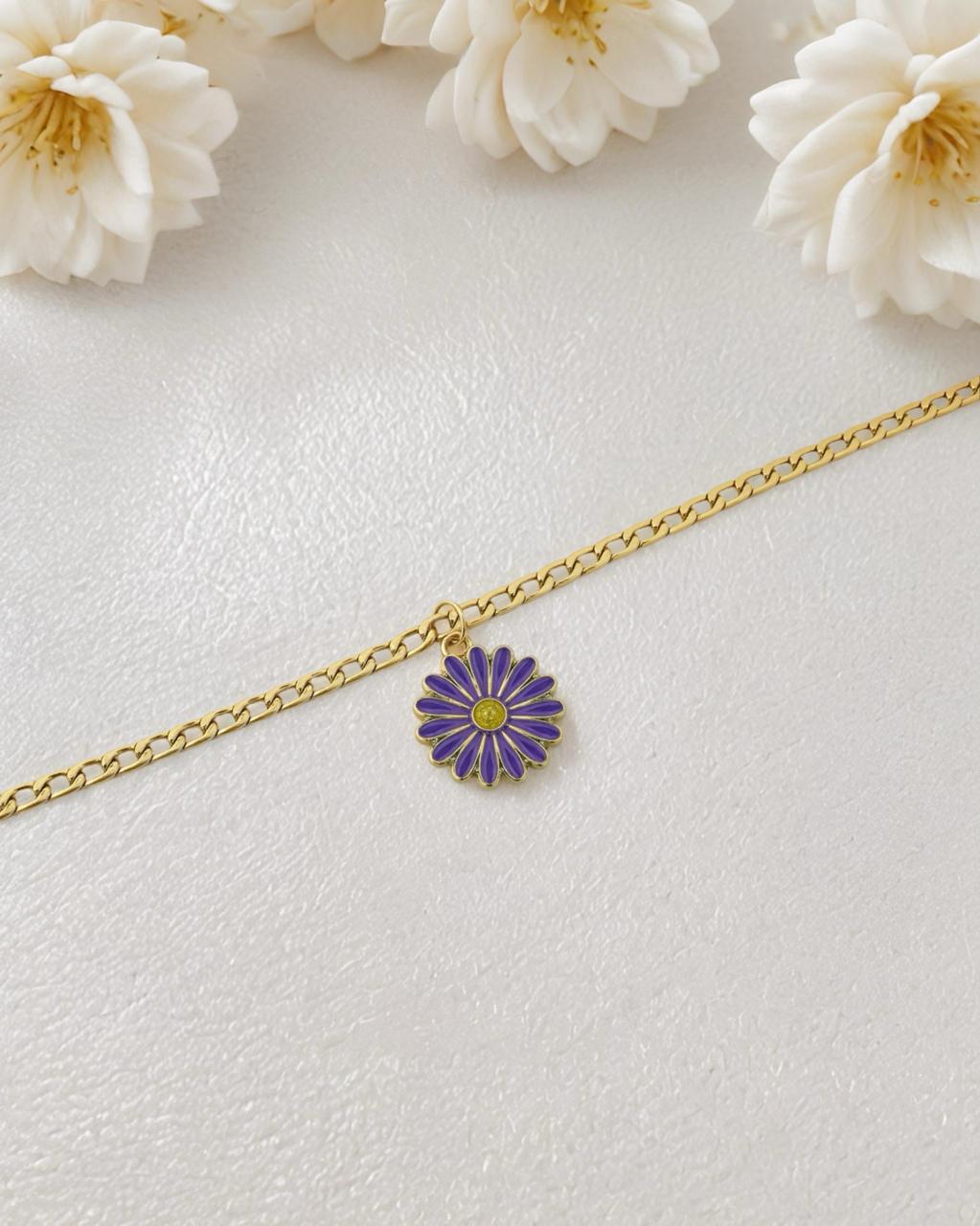 Daisy Flower Anti Tarnish Chain