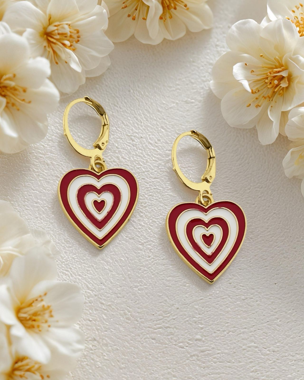 Heartline Earrings