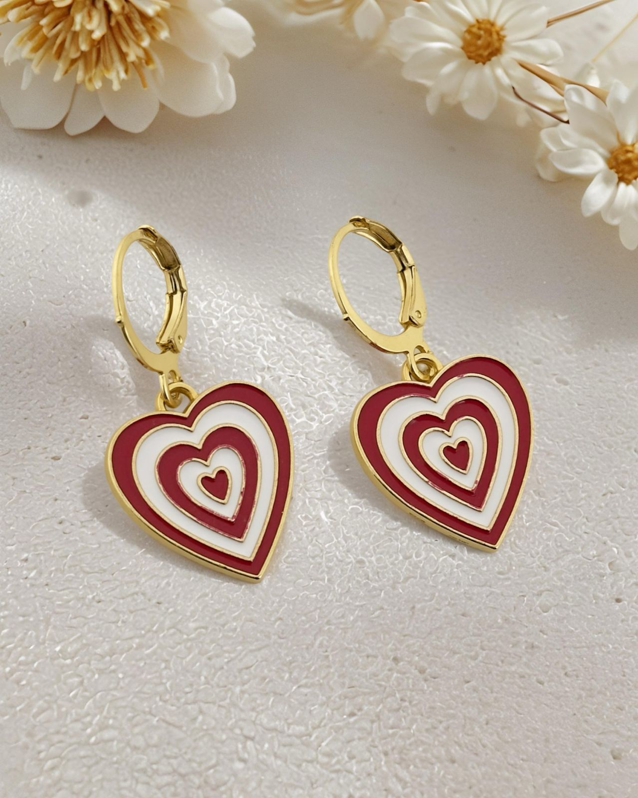 Heartline Earrings