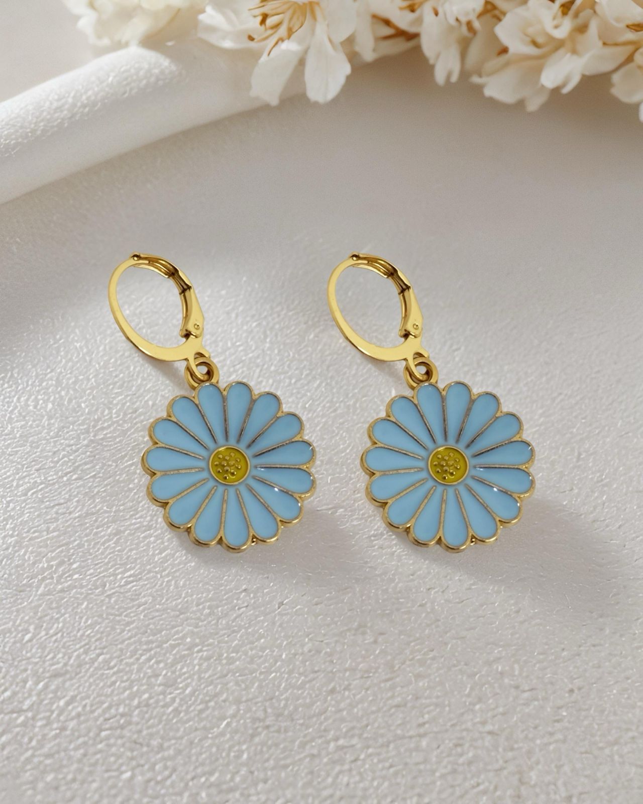 Daisy Flower Earrings